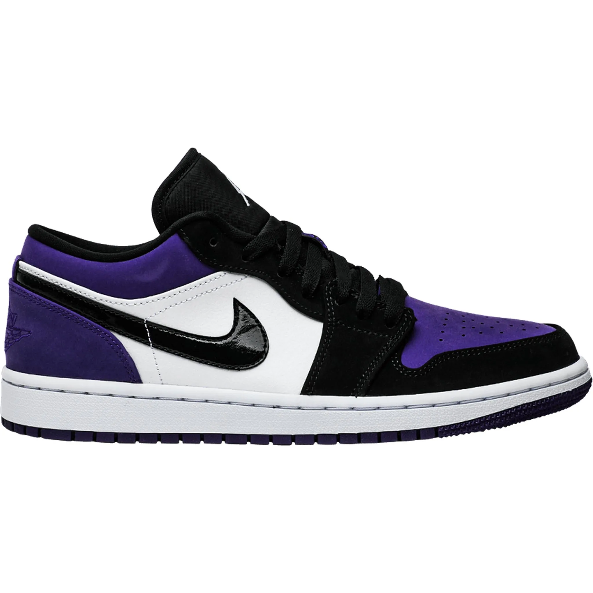 Jordan 1 Low Court Purple Work From Home Evening Step