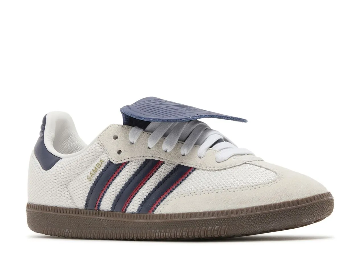 Blossom Jog Adidas Samba LT Crystal White Dark Blue