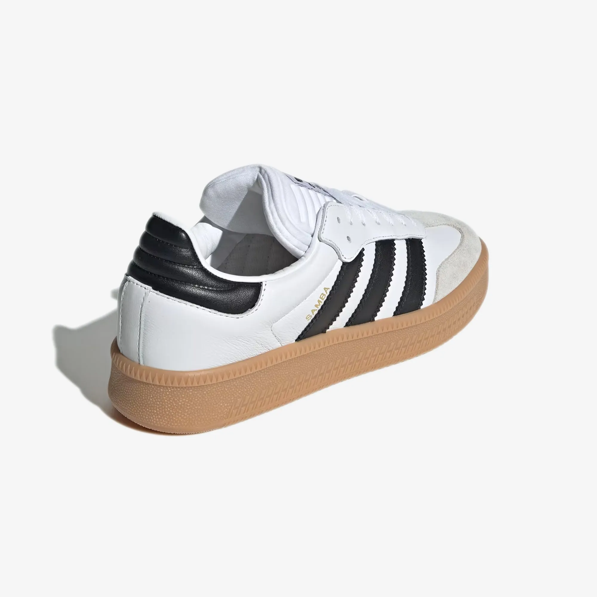 ADIDAS ORIGINALS | SAMBA XLG { BLACK/WHITE/GUM hypoallergenic