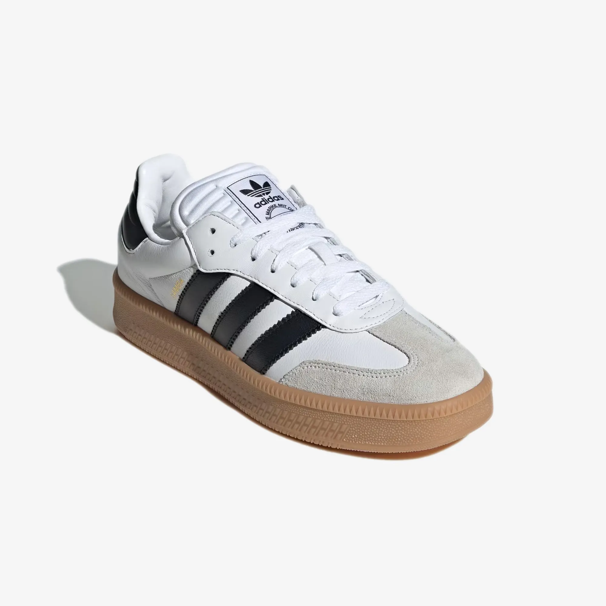 ADIDAS ORIGINALS | SAMBA XLG { BLACK/WHITE/GUM Club Jog