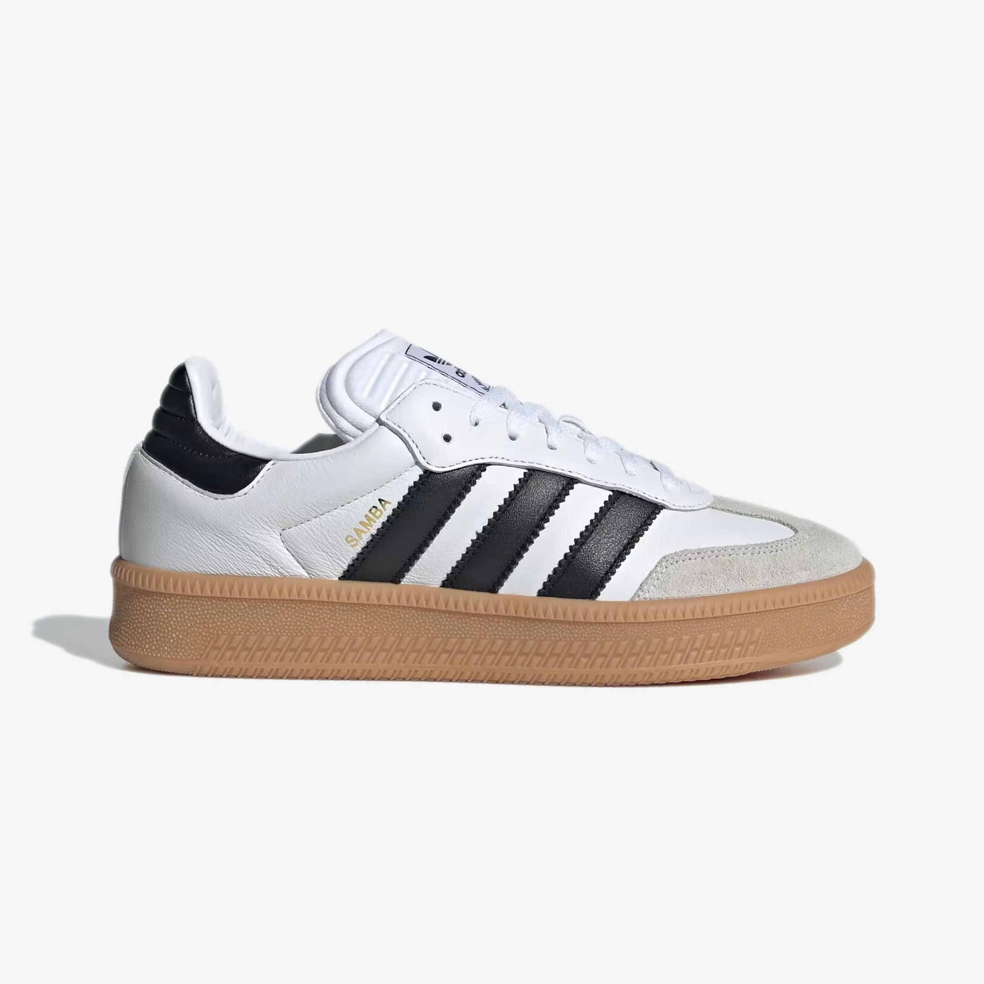 ADIDAS ORIGINALS | SAMBA XLG { BLACK/WHITE/GUM Neat Style Countryside Walk