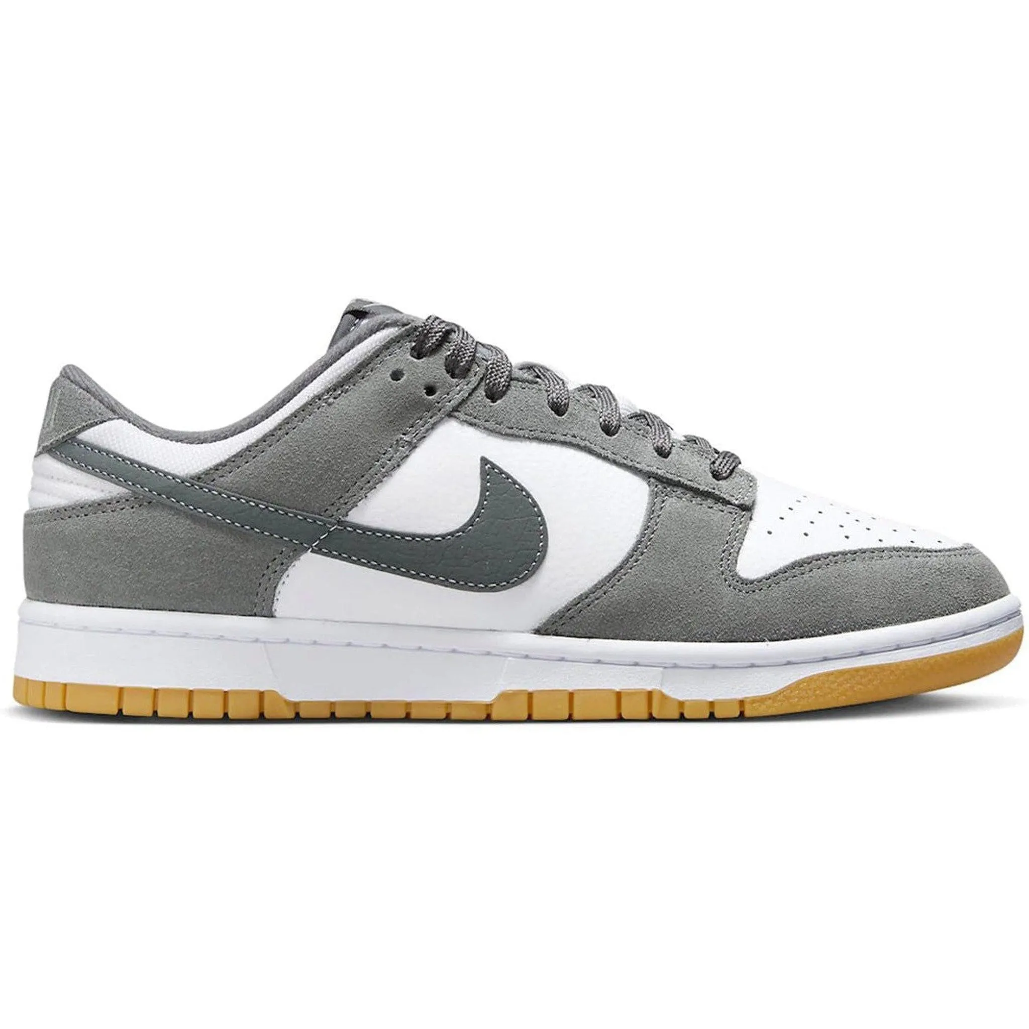Nike Dunk Low Smoke Grey Gum 3M Swoosh Harbor Step