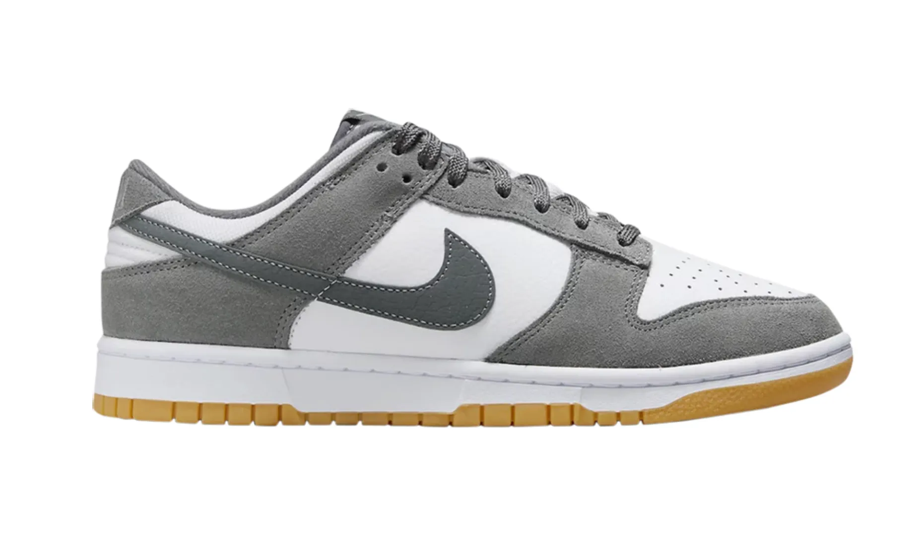 River Walk NIKE DUNK LOW SMOKE GREY GUM 3M SWOOSH