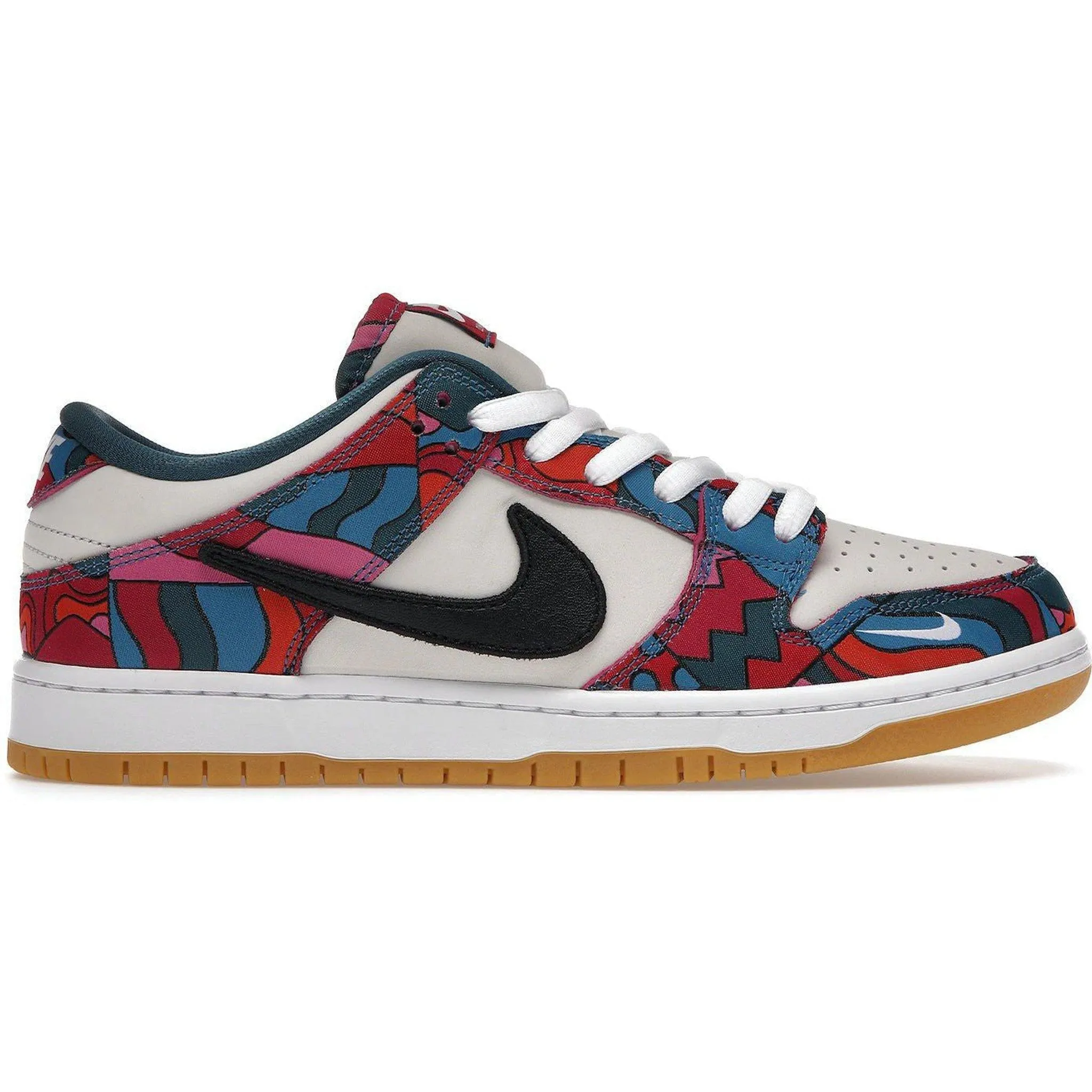 Lounge Mode soft fit Nike SB Dunk Low Pro Parra Abstract Art (2021)