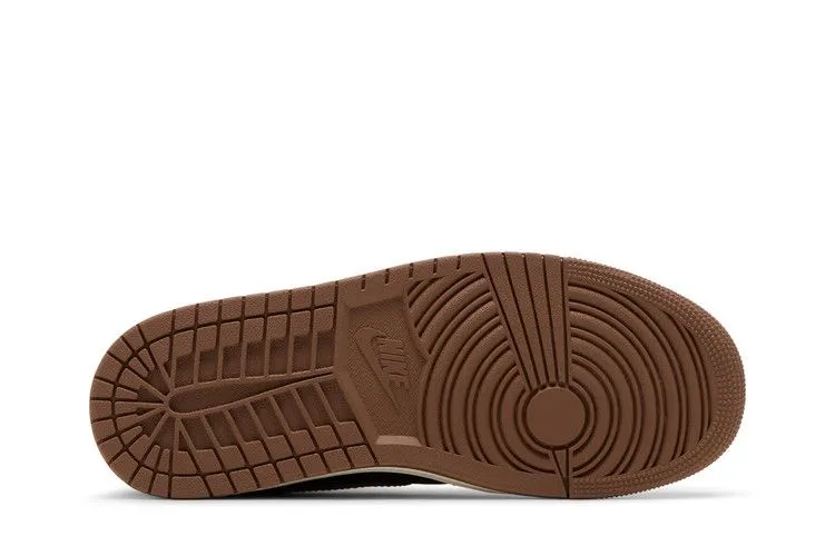 Wmns Air Jordan 1 Low 'Archaeo Brown' Durable Construction