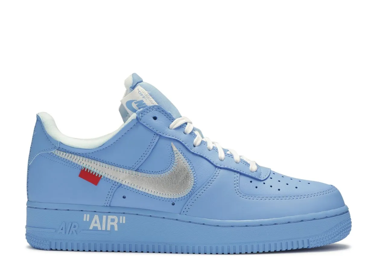 Nike Air Force 1 Low Off-White MCA University Blue Air Zone Urban Choice