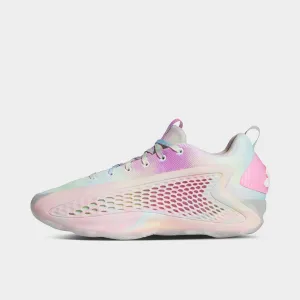 adidas Anthony Edwards 1 Low Cloud White / Acid Orange - Bliss Pink Autumn Cool