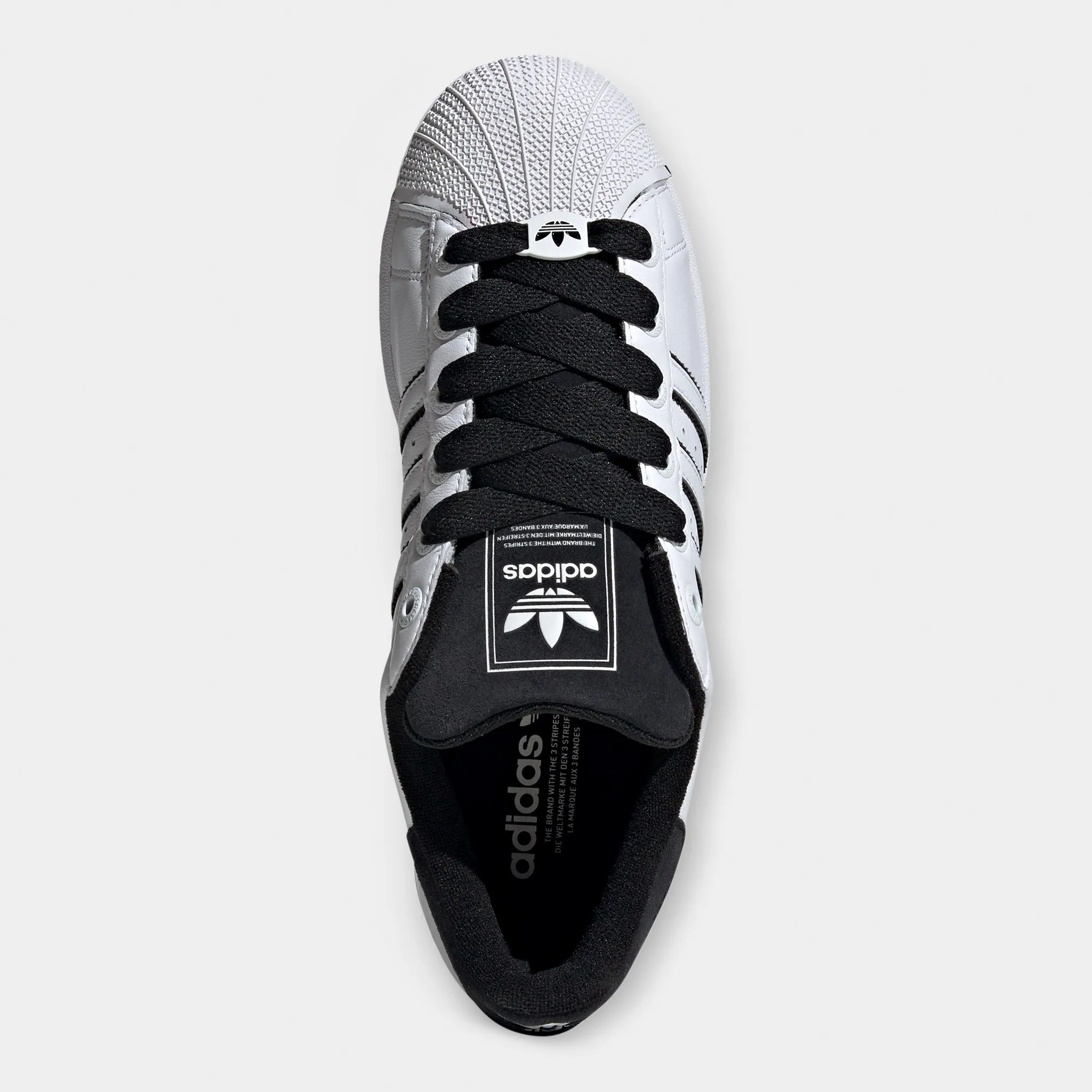 Athletic adidas Superstar II White / Black - White
