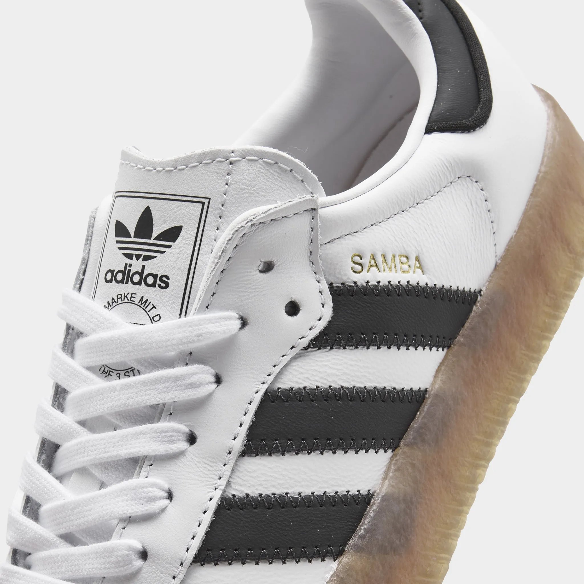 Family Time adidas Women's Sambae Footwear White / Core Black - Gold