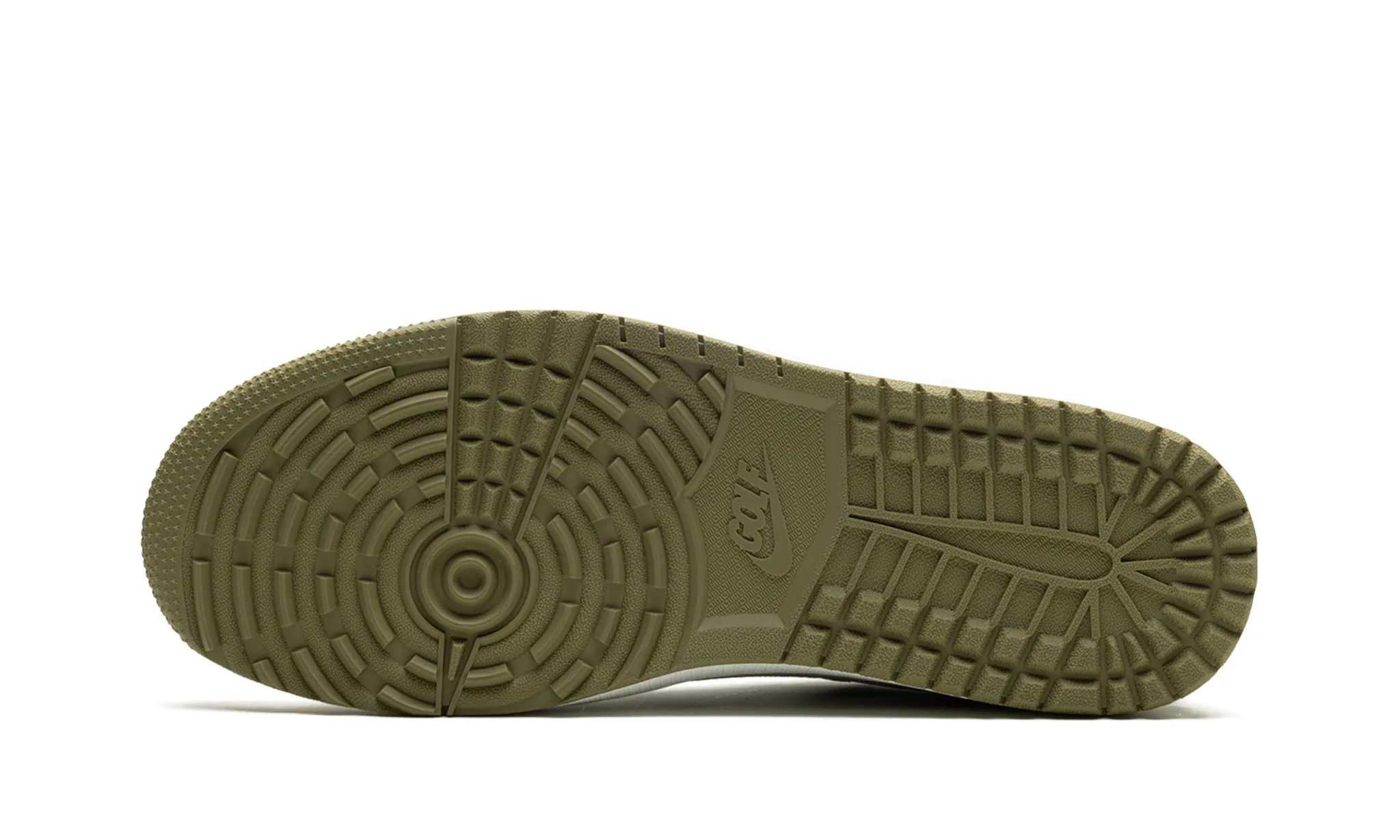 Cushioned Air Jordan 1 Retro Low Golf x Travis Scott Neutral Olive