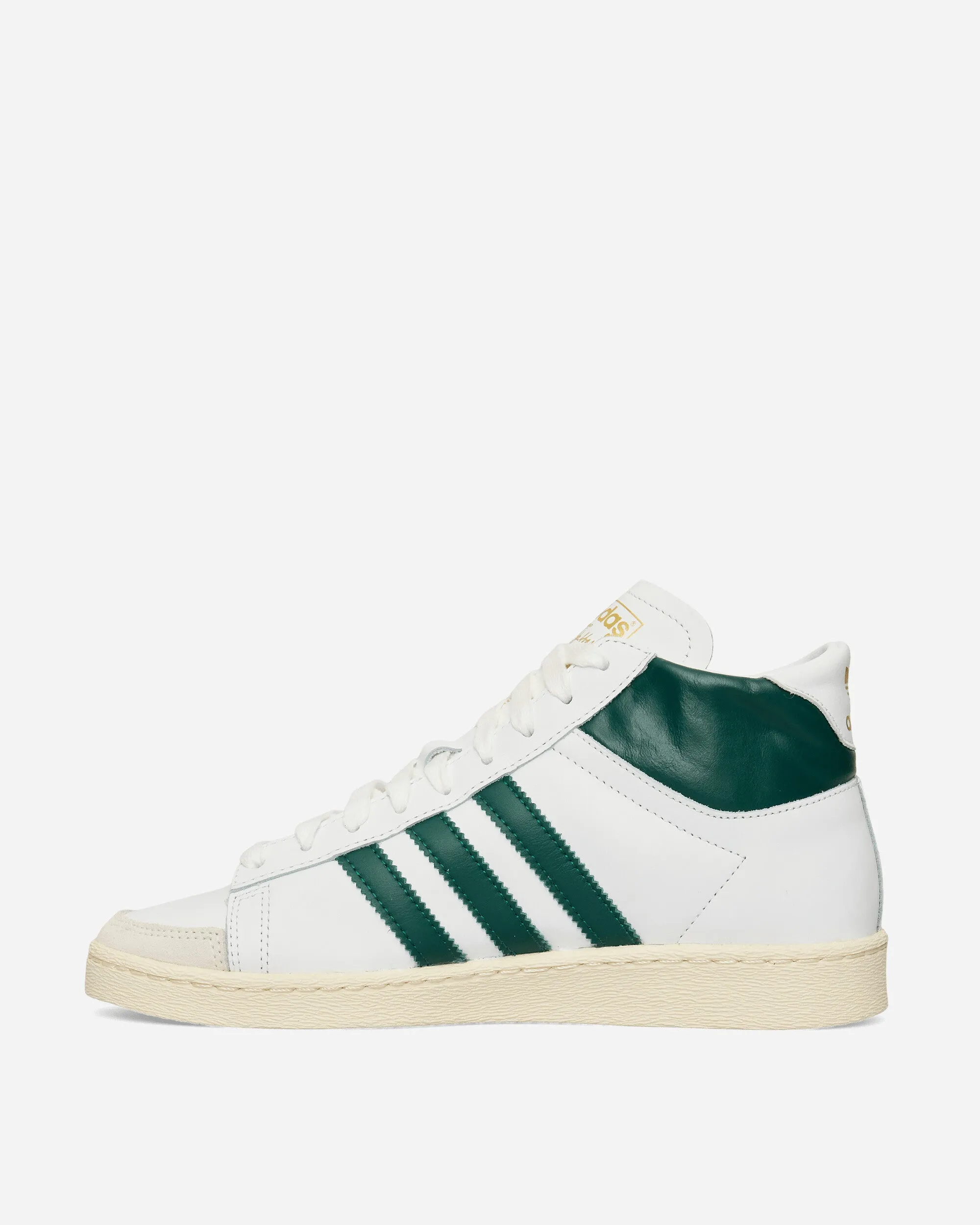 Durable Fabric Jabbar Hi Sneakers Cloud White / Collegiate Green