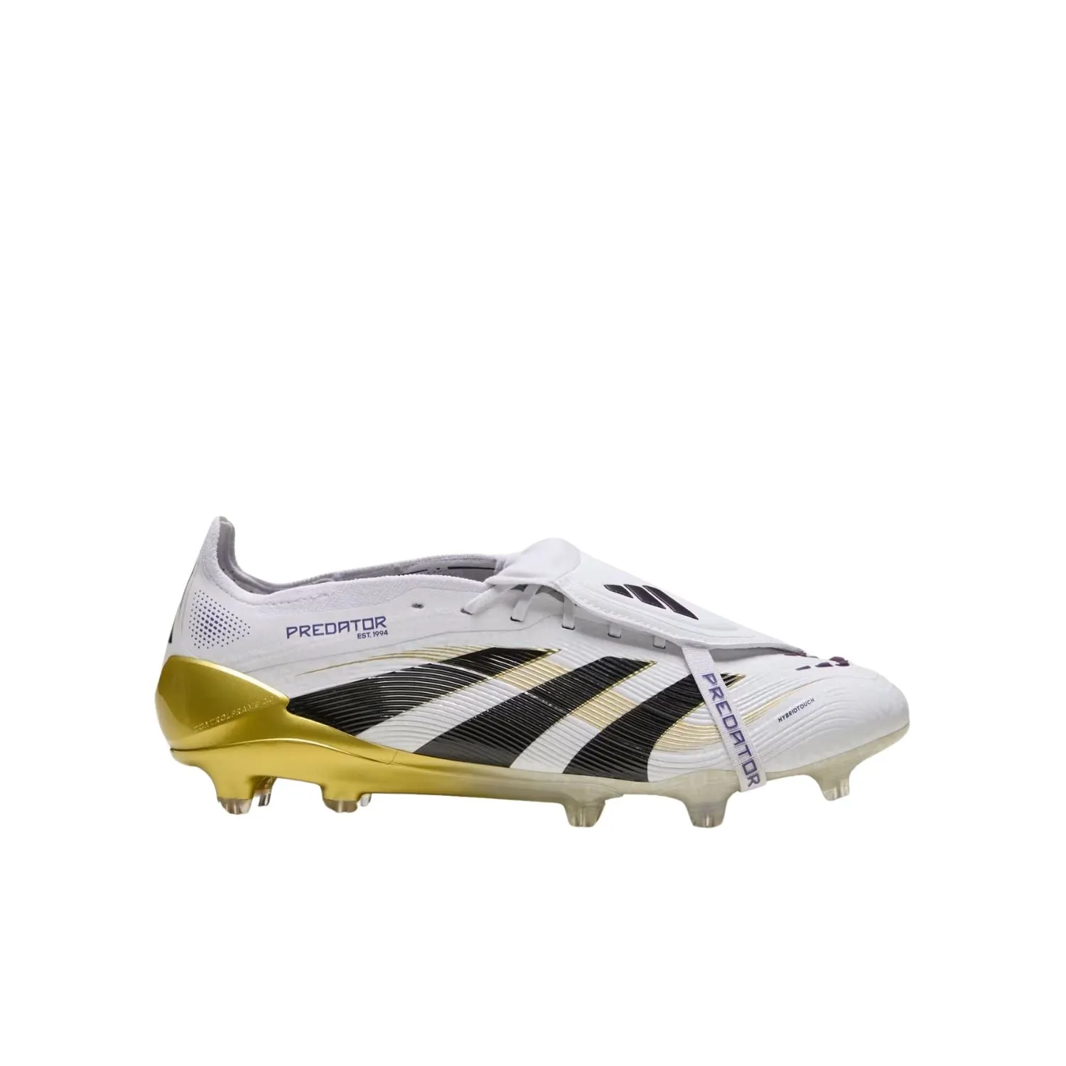 adidas Predator Elite Fold-Over Tongue Firm Ground Cleats Balanced Traction