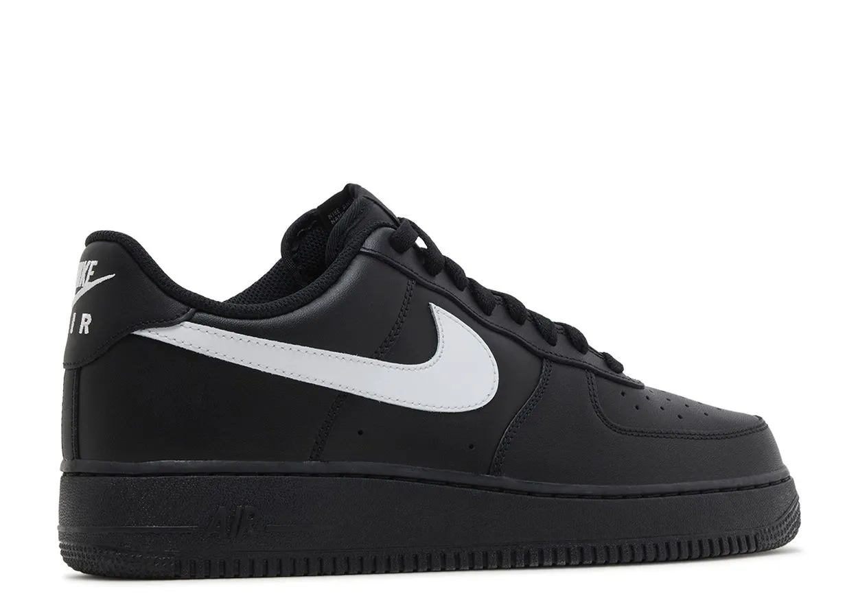 Nike Air Force 1 Low '07 Black White (2023) Urban Move Suede Material
