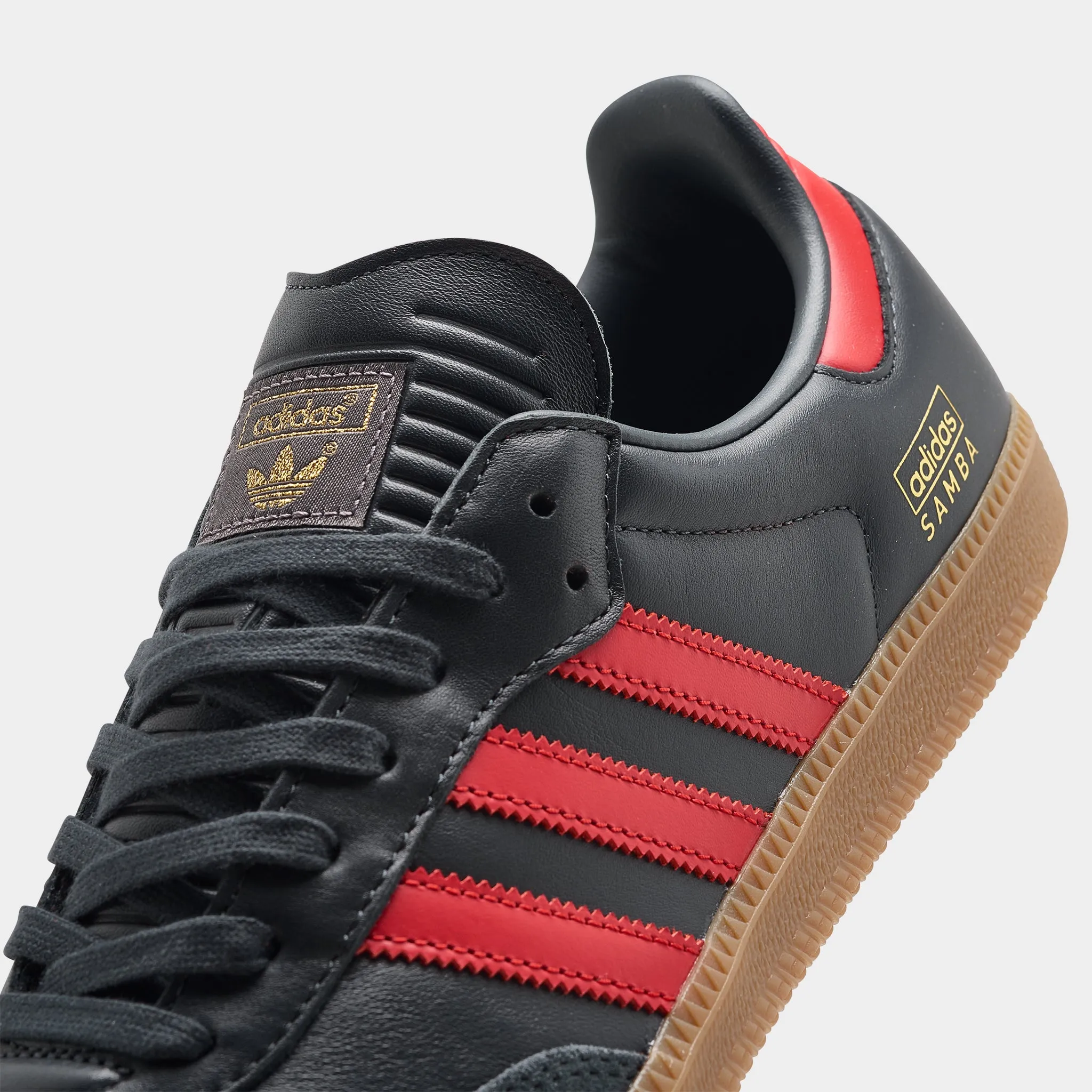 Grace Walk adidas Samba OG Carbon / Better Scarlet - Gum