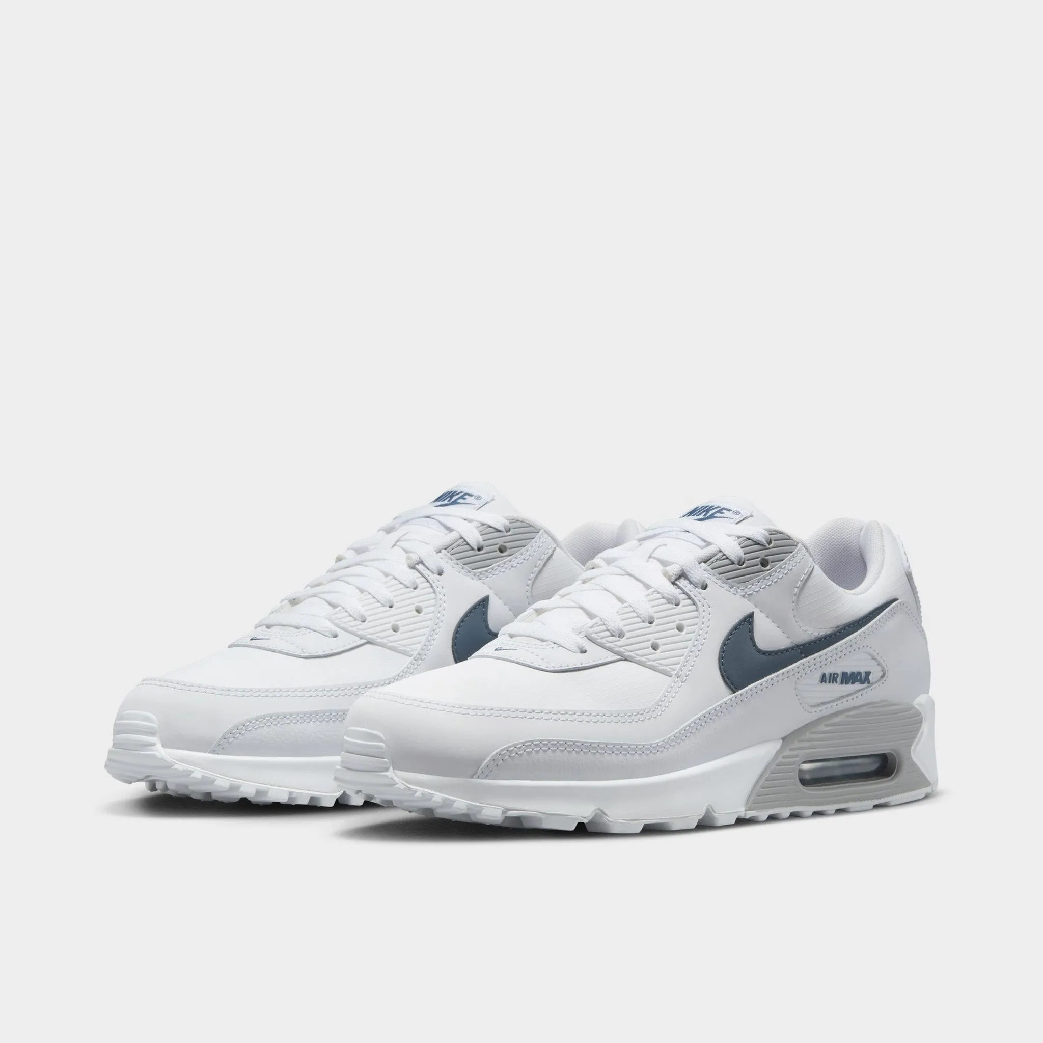 Bounce Hike Nike Air Max 90 White / Diffused Blue - Wolf Grey