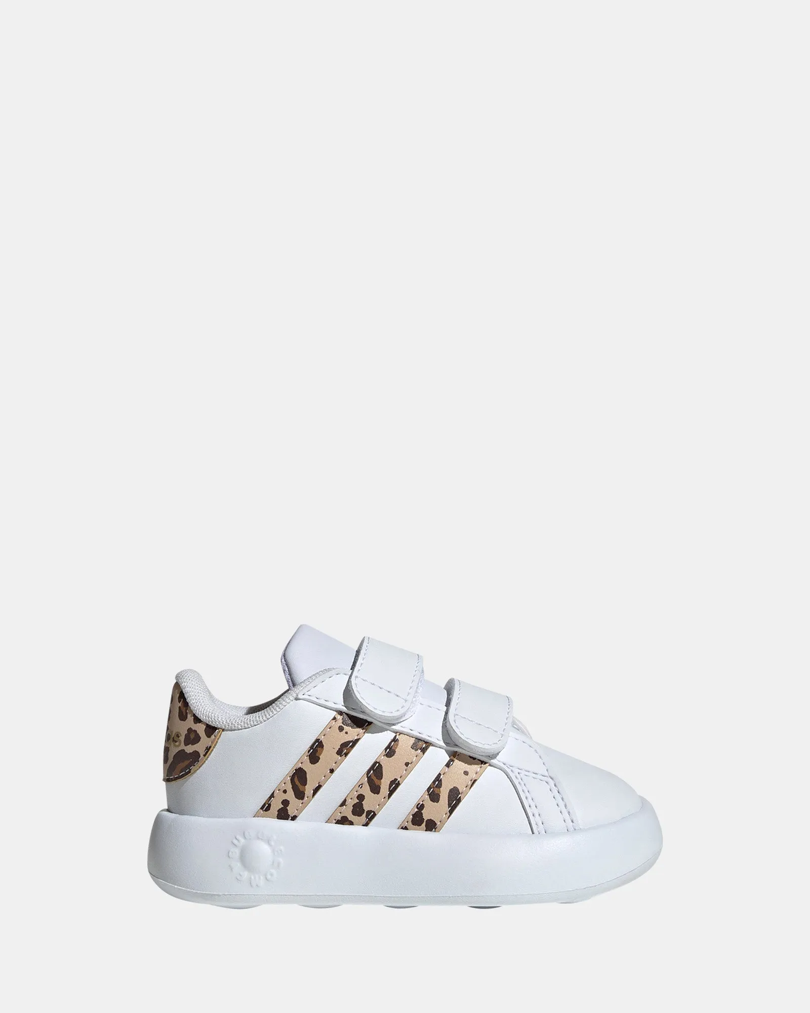 Grand Court 2.0 Cf Self-Fastening Infant White/Beige Wedges