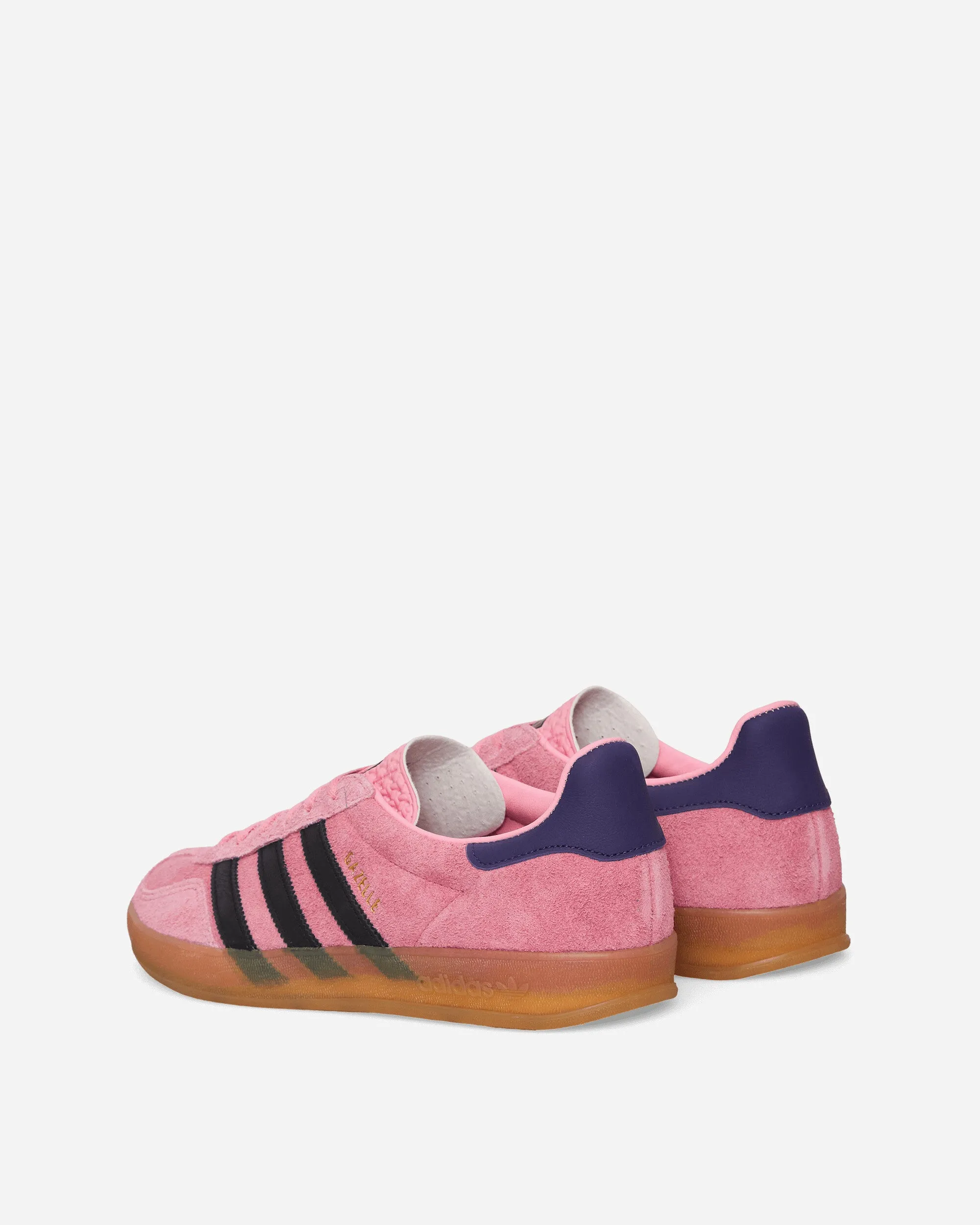 Women's Gazelle Indoor Sneakers Bliss Pink / Core Black / Collegiate Purple sports