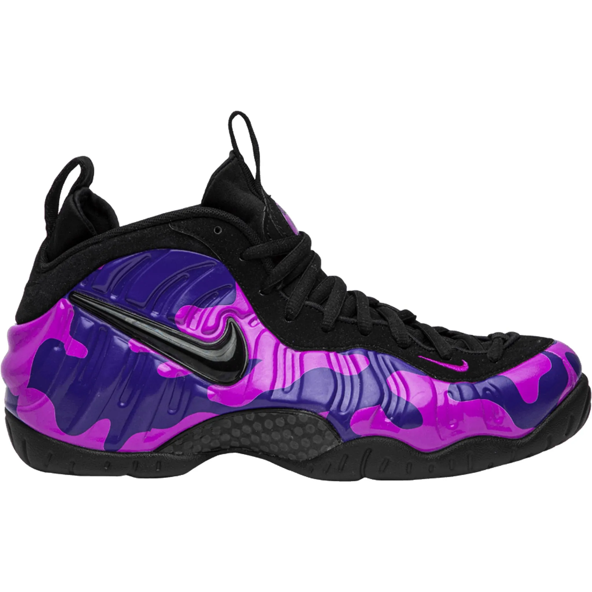 Nike Air Foamposite Pro Purple Camo Proprioception Enhancer Morning Play