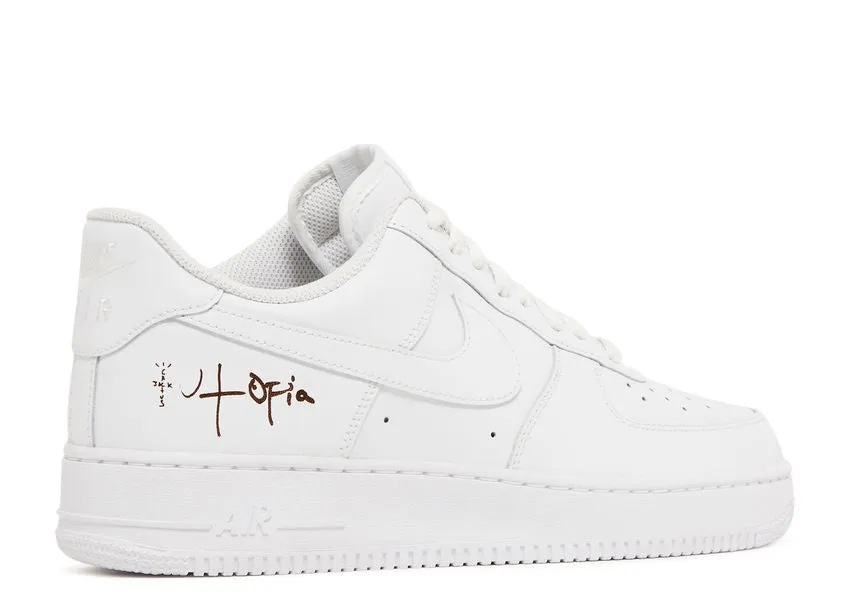 Cushioned Fit Nike Air Force 1 Low '07 White (Travis Scott Cactus Jack Utopia Edition)