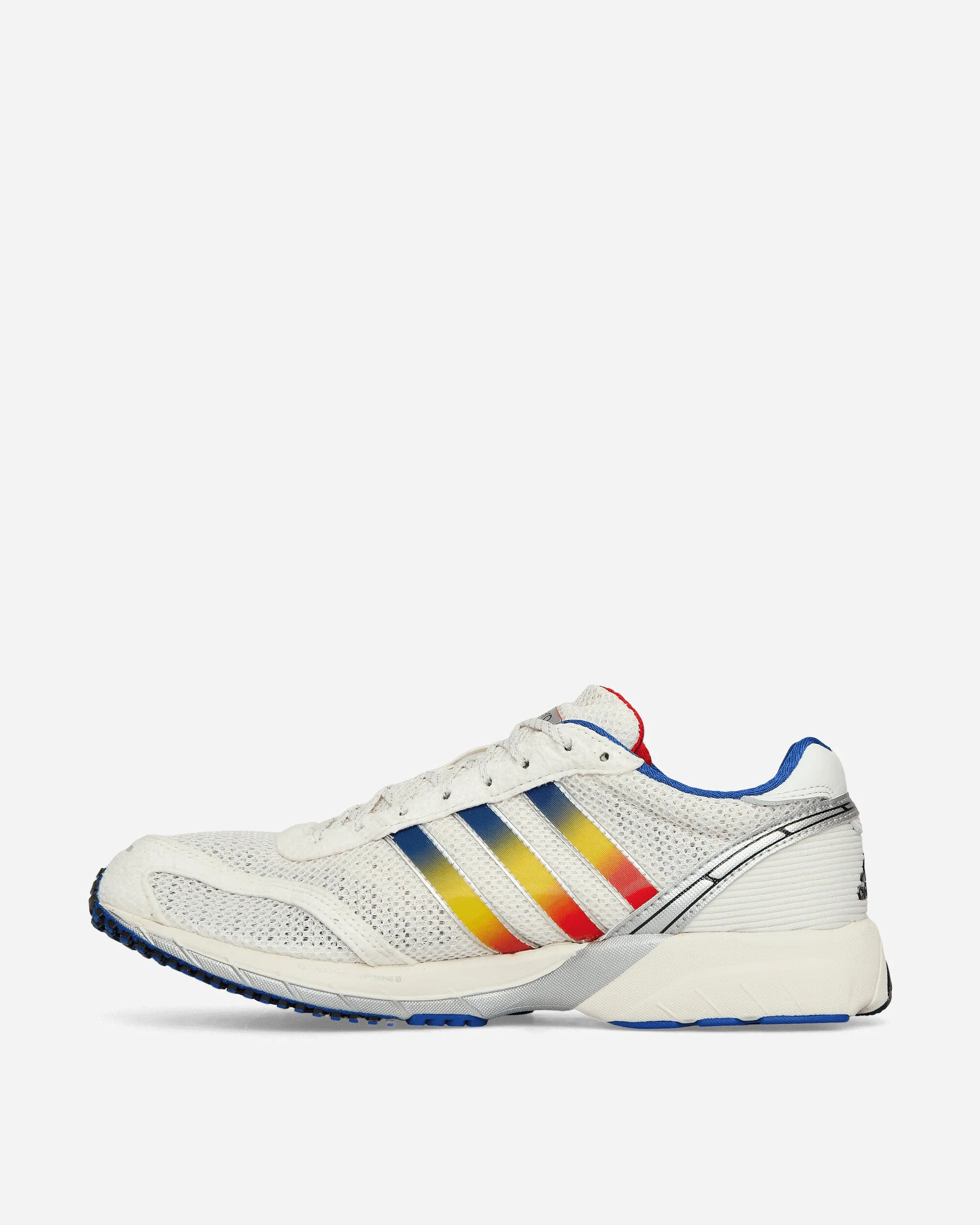 Women's Adizero Adios OG Sneakers Core White / Royal Blue / Yellow Future Walk