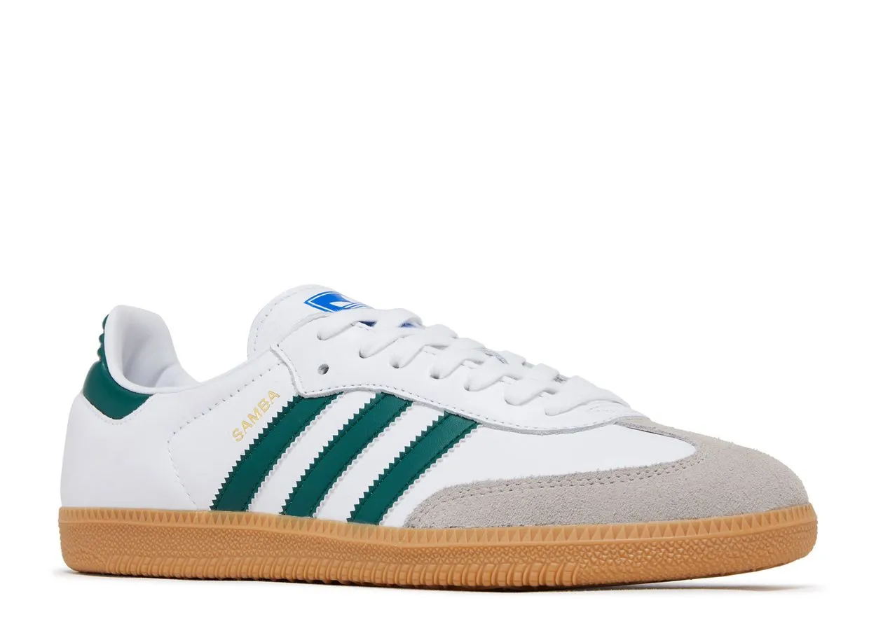 Adidas Samba OG Collegiate Green Grip Step Stretch Step