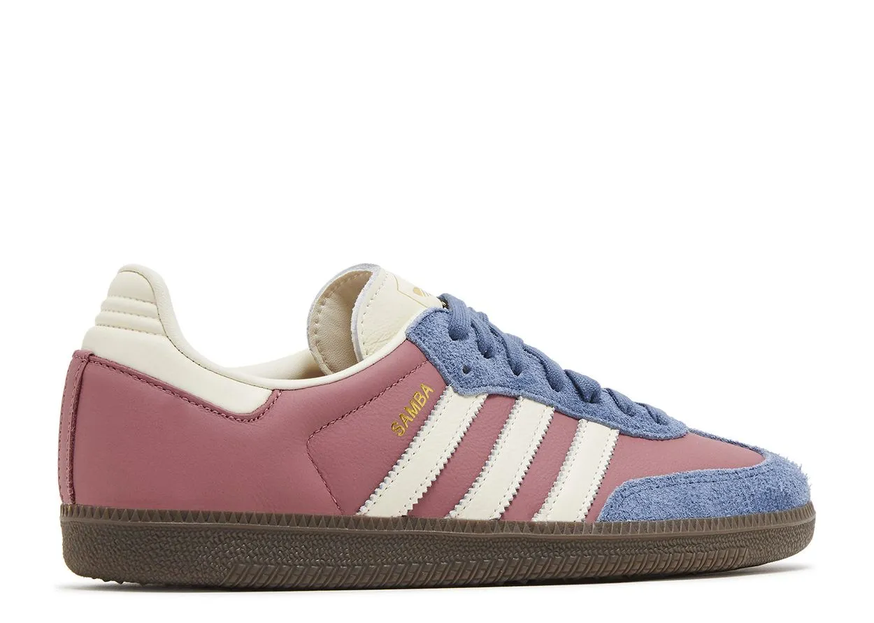 Adidas Samba OG Preloved Crimson Ink Smart Vibe Outdoor Step
