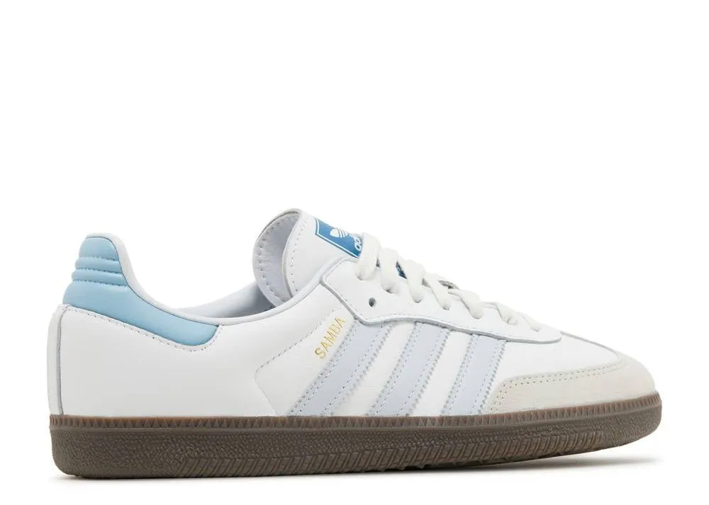 Adidas Samba OG White Halo Blue Feel Good