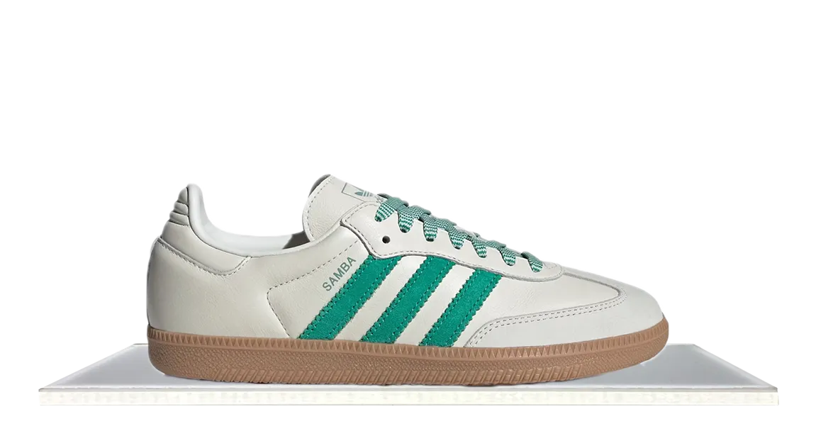 Heel Hug Drill Hike Adidas Samba Off White Court Green