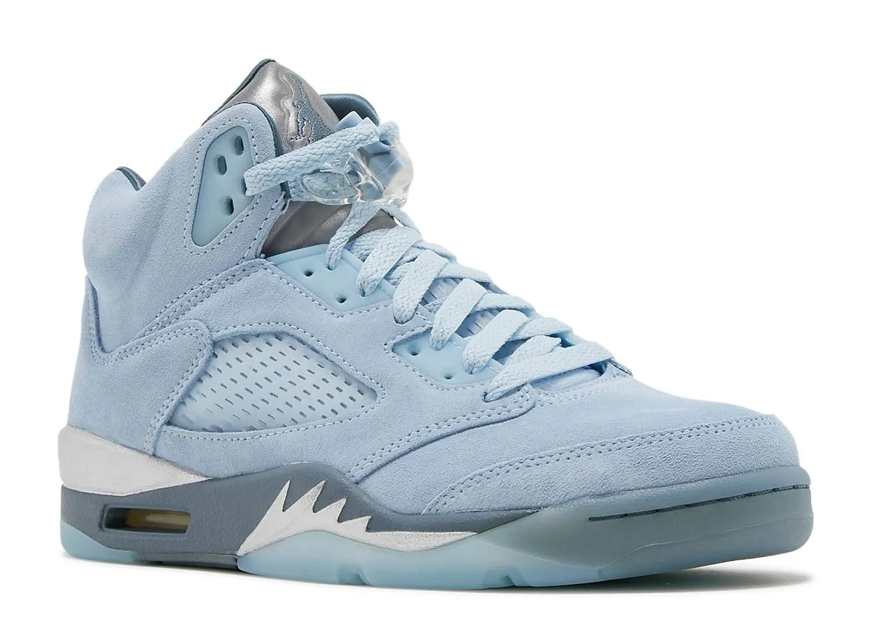 Sprint Step Walk Ready Air Jordan 5 Retro Bluebird