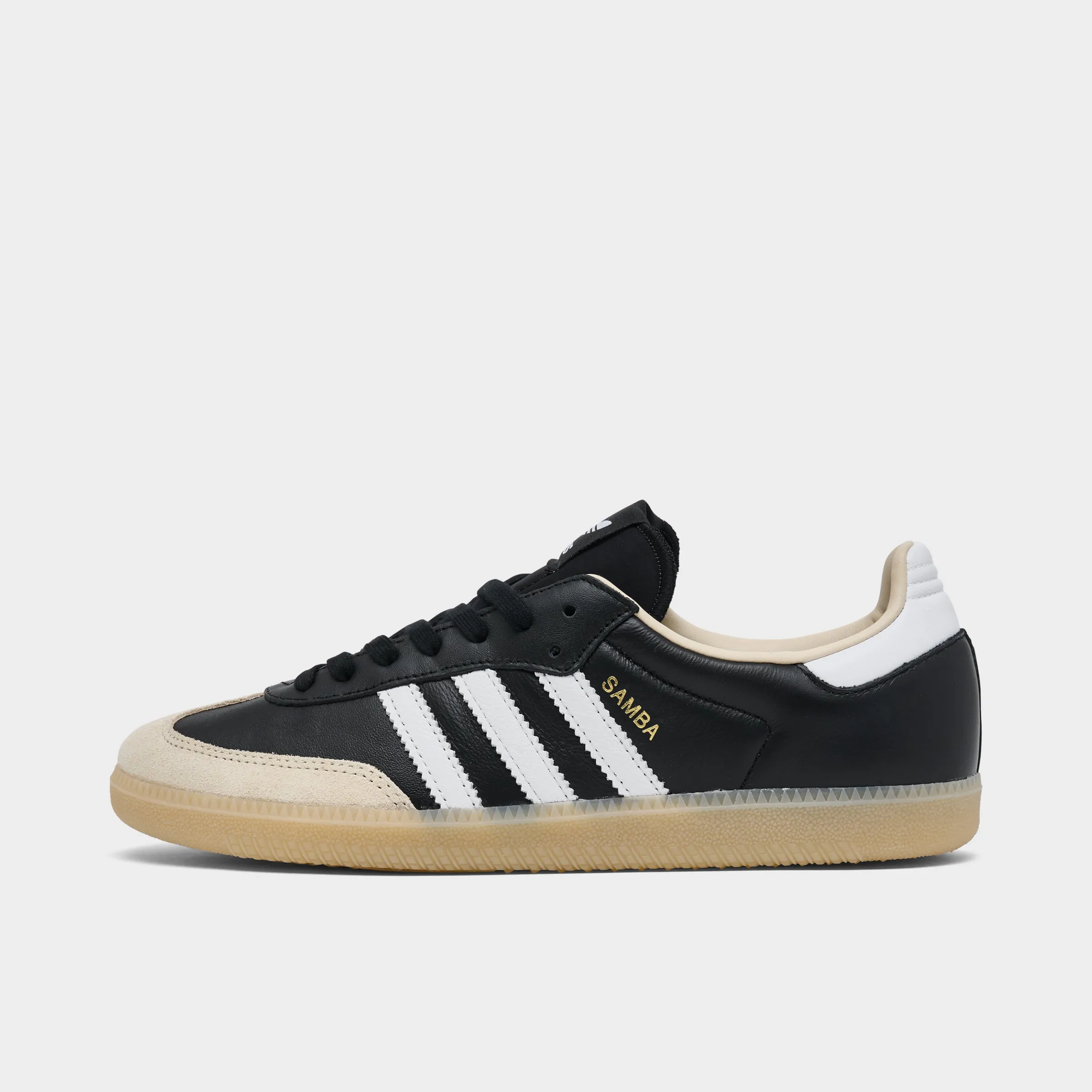 adidas Originals Samba OG Black / White - Gum Synthetic Upper