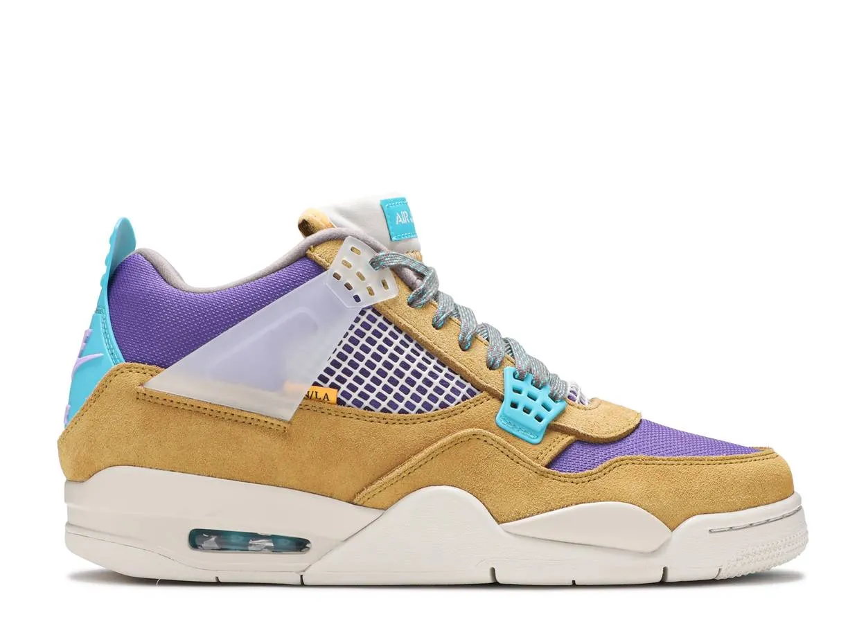 Antibacterial Comfy Outing Air Jordan 4 Retro Union Desert Moss