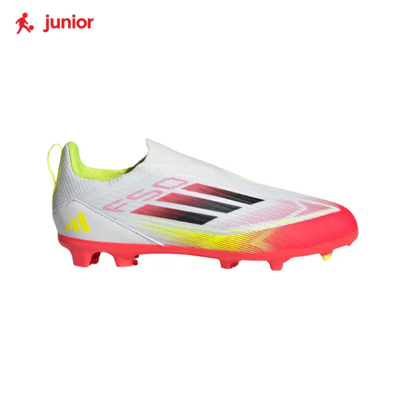 adidas Junior F50 League Laceless Firm/Multi-Ground Cleats Quick Sprint Stability Pad