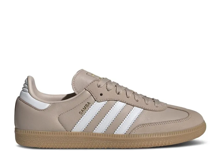 Street Fit Shockproof Heel Adidas Samba OG Wonder Taupe