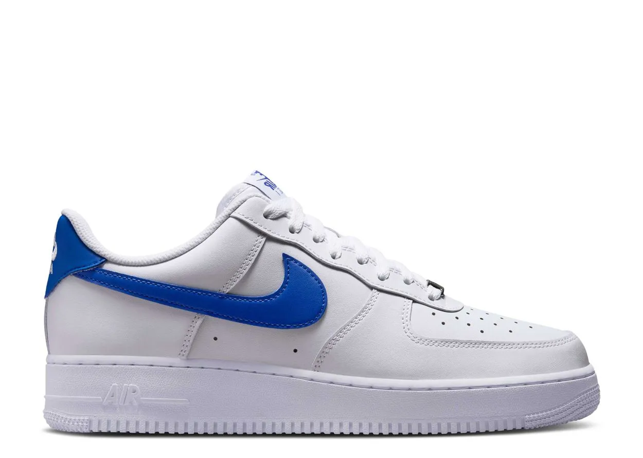 Nike Air Force 1 Low '07 White Hyper Royal Balanced Walk