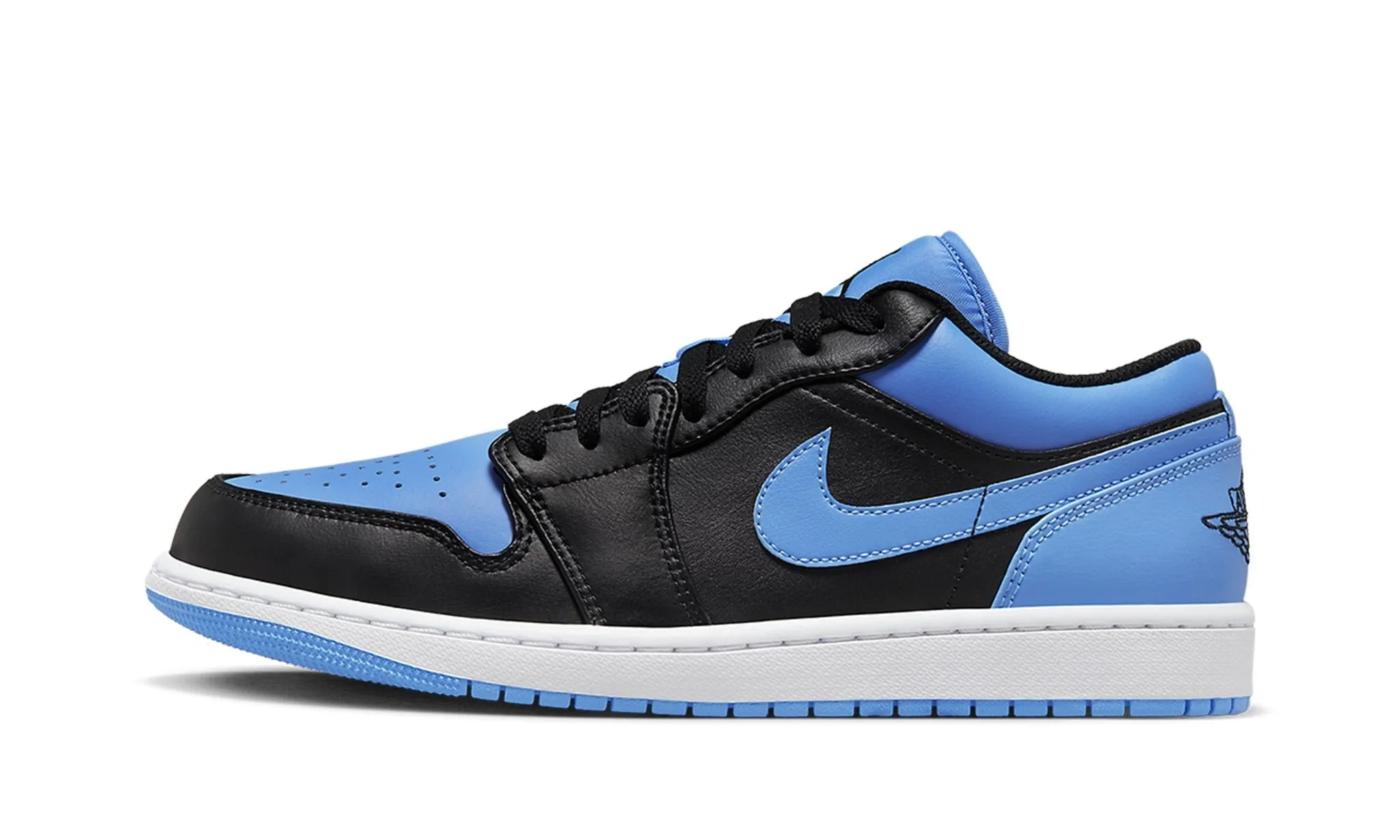 Air Jordan 1 Low Black Unc Long Move