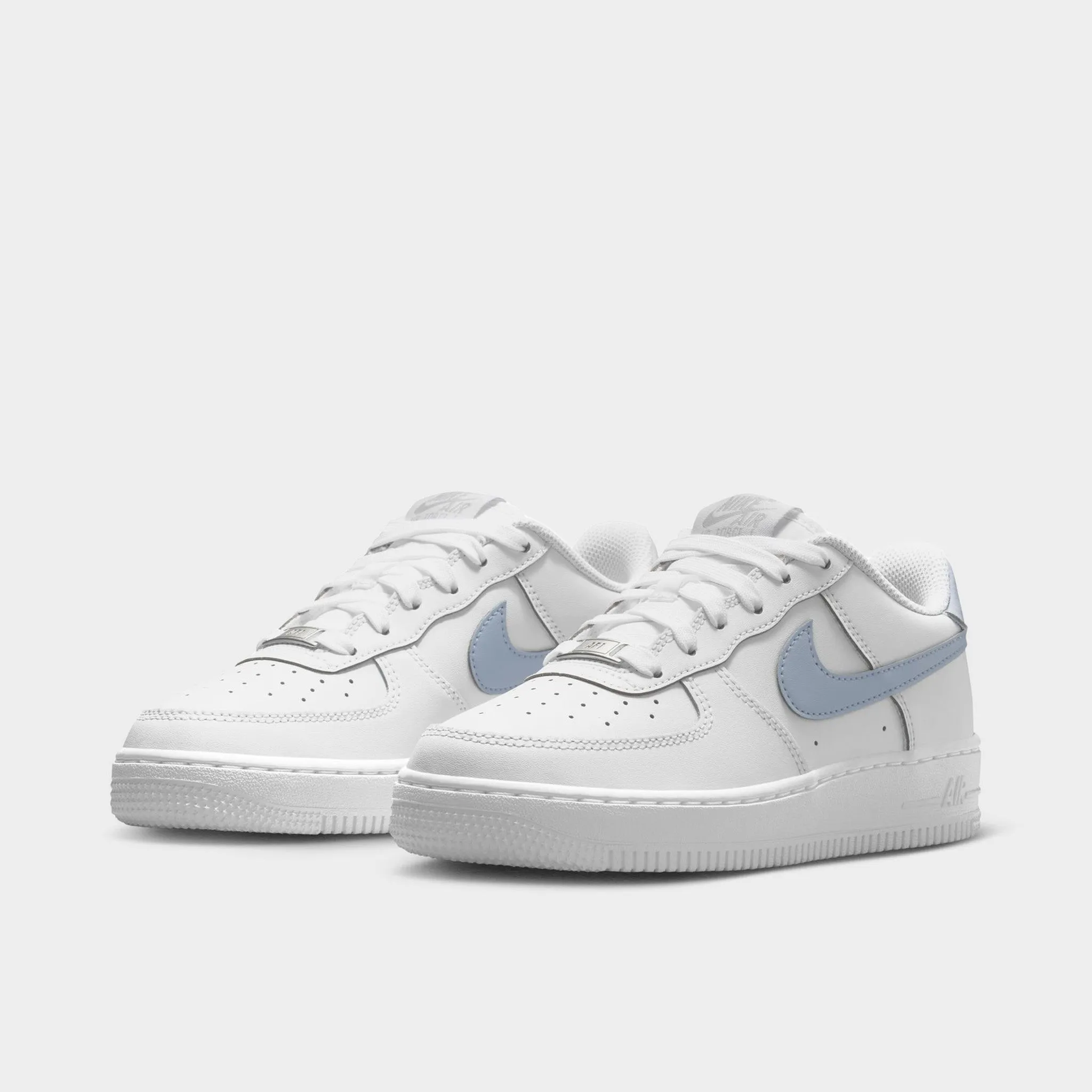 Low Step Nike Air Force 1 GS White / Ghost