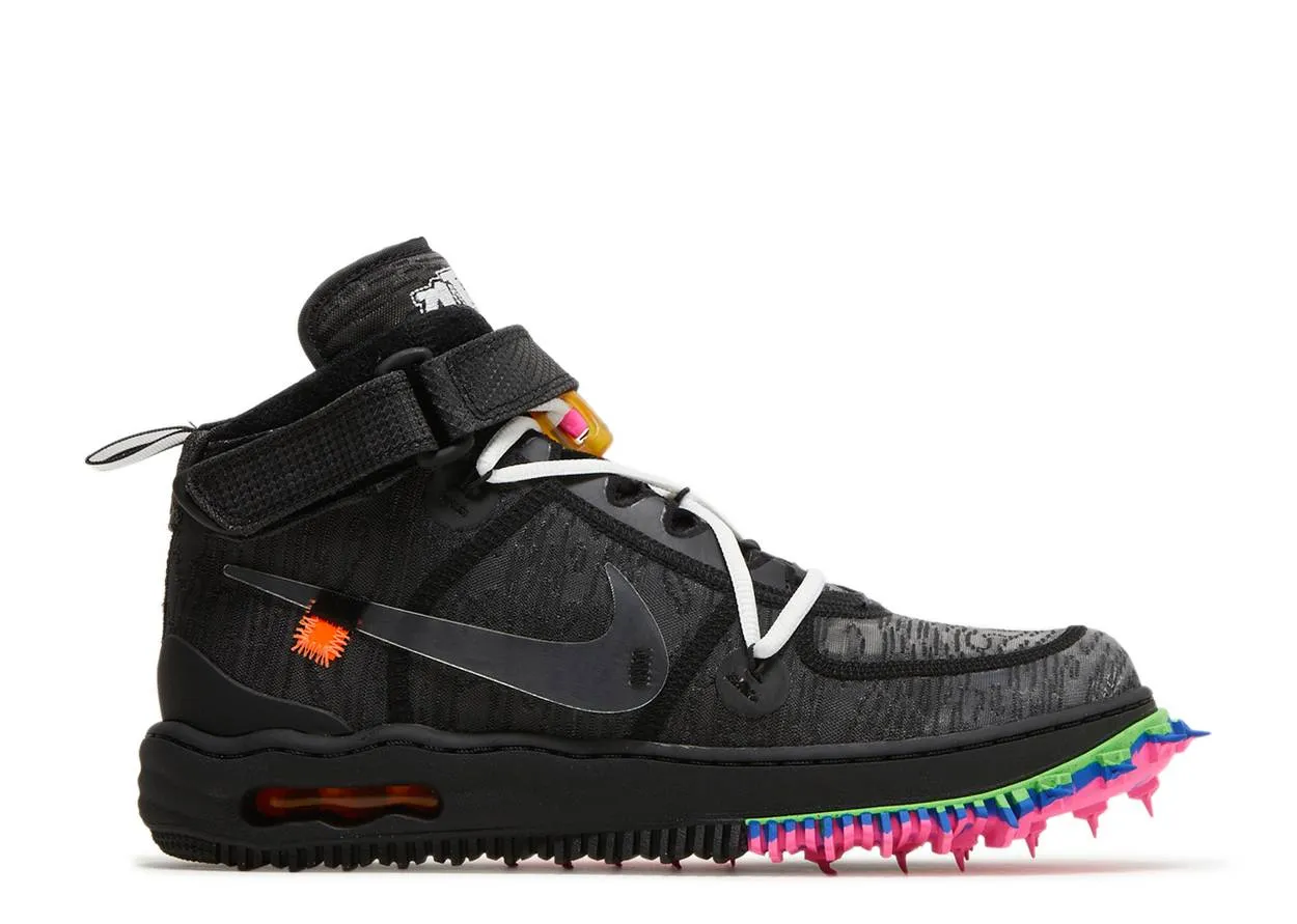 Daily Walk Nike Air Force 1 Mid Off-White Clear Black