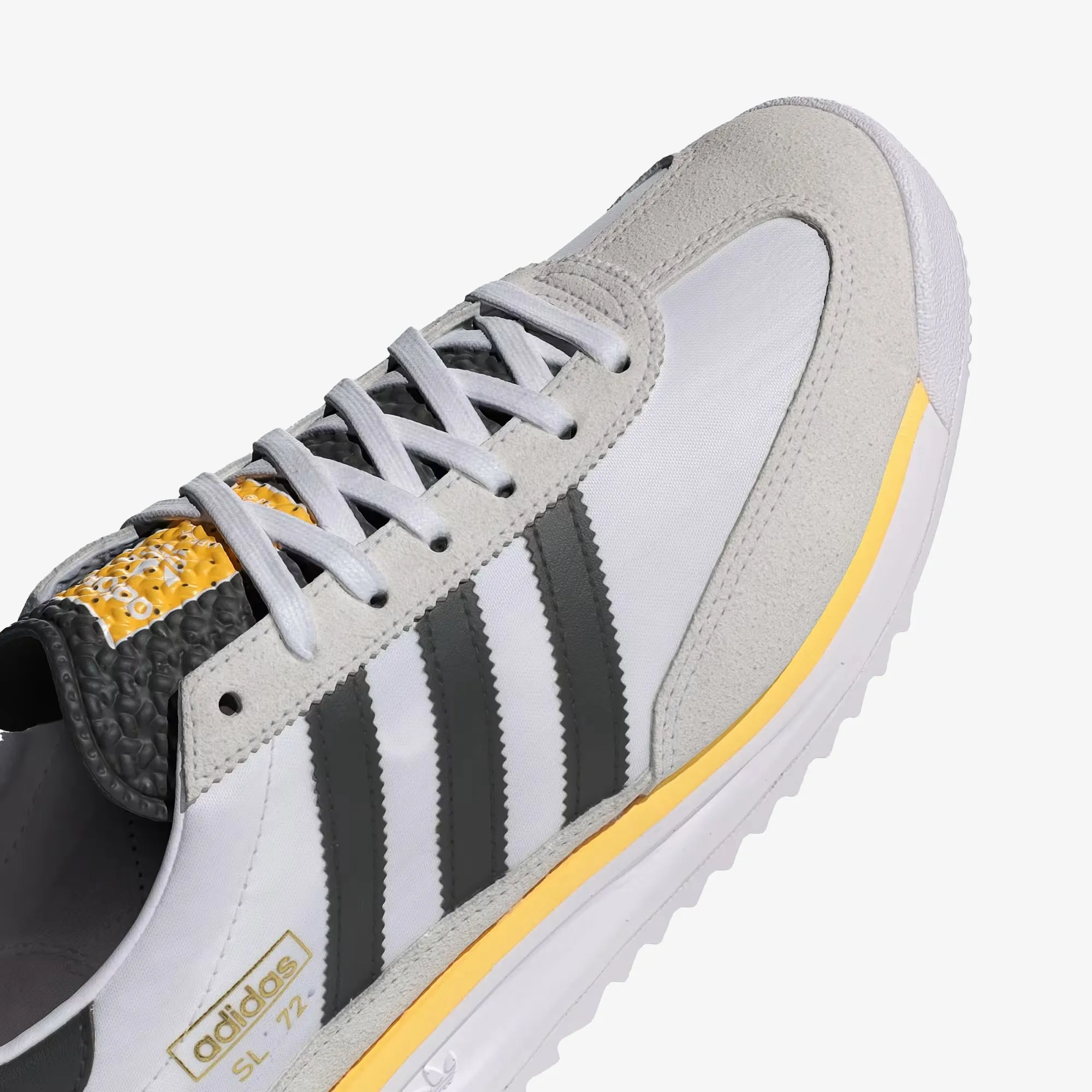 Premium Comfort Break Ready Adidas Originals | SL 72 RS { CLOUD WHITE/CORE BLACK/SPARK