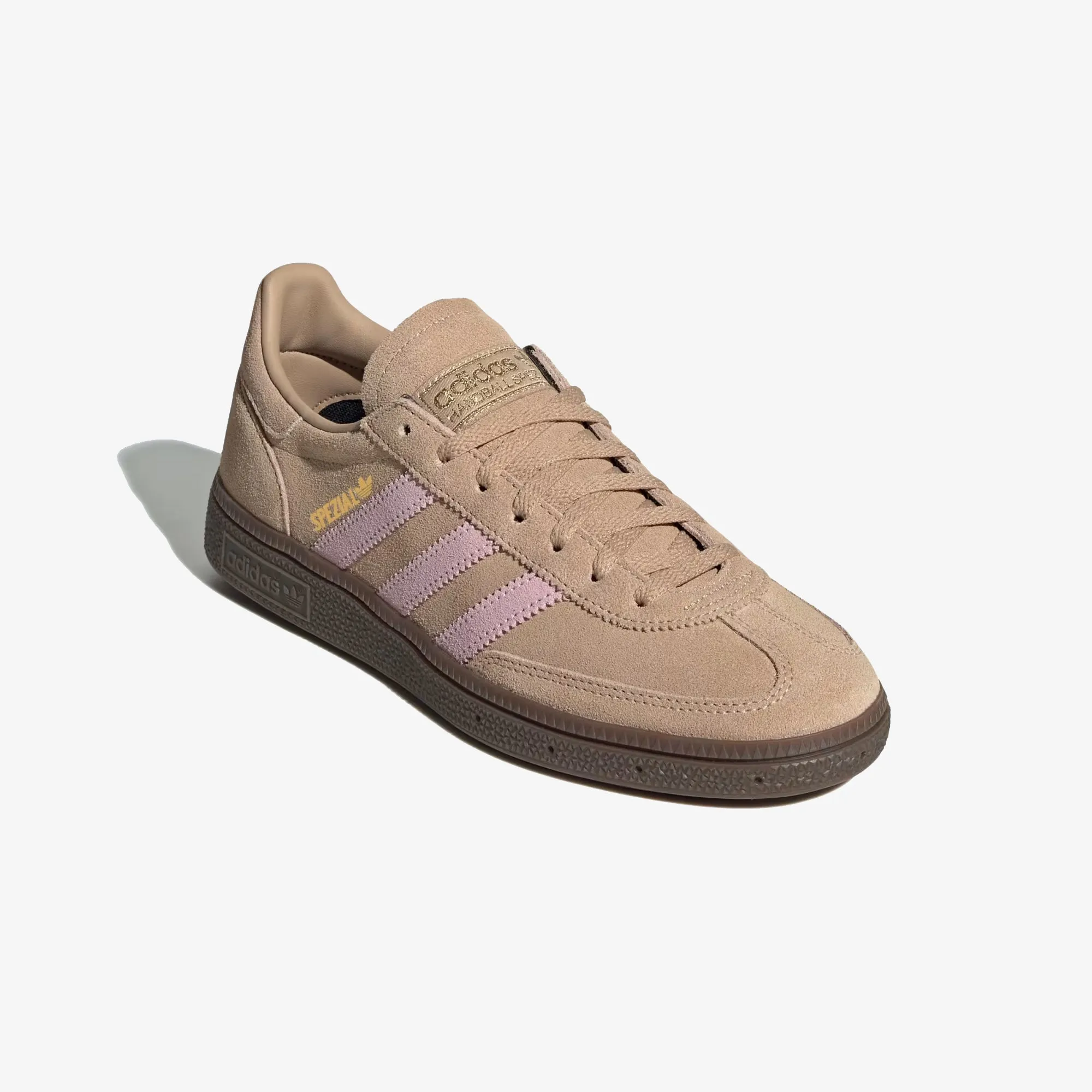 Log Hike Creek Hike Adidas Originals | HANDBALL SPEZIAL { WARM SANDSTONE/CLEAR PINK/GUM
