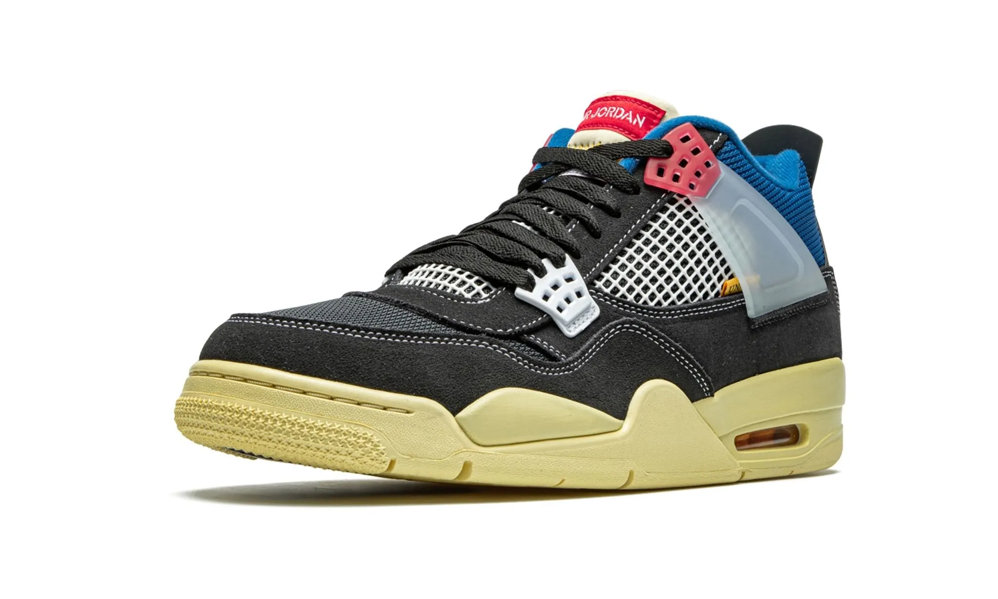 Air Cushion Union La X Air Jordan 4 Retro Off Noir