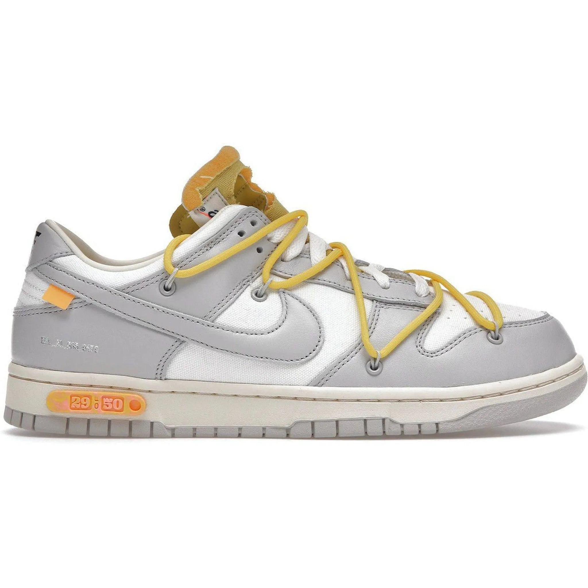 Eva Midsole Traction Sole Nike Dunk Low Off-White Lot 29