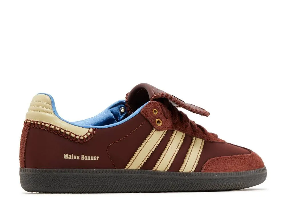 Adidas Samba Nylon Wales Bonner Fox Brown Modern Twist