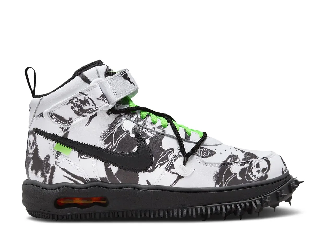 Slide Hike Nike Air Force 1 Mid SP Off-White Grim Reaper