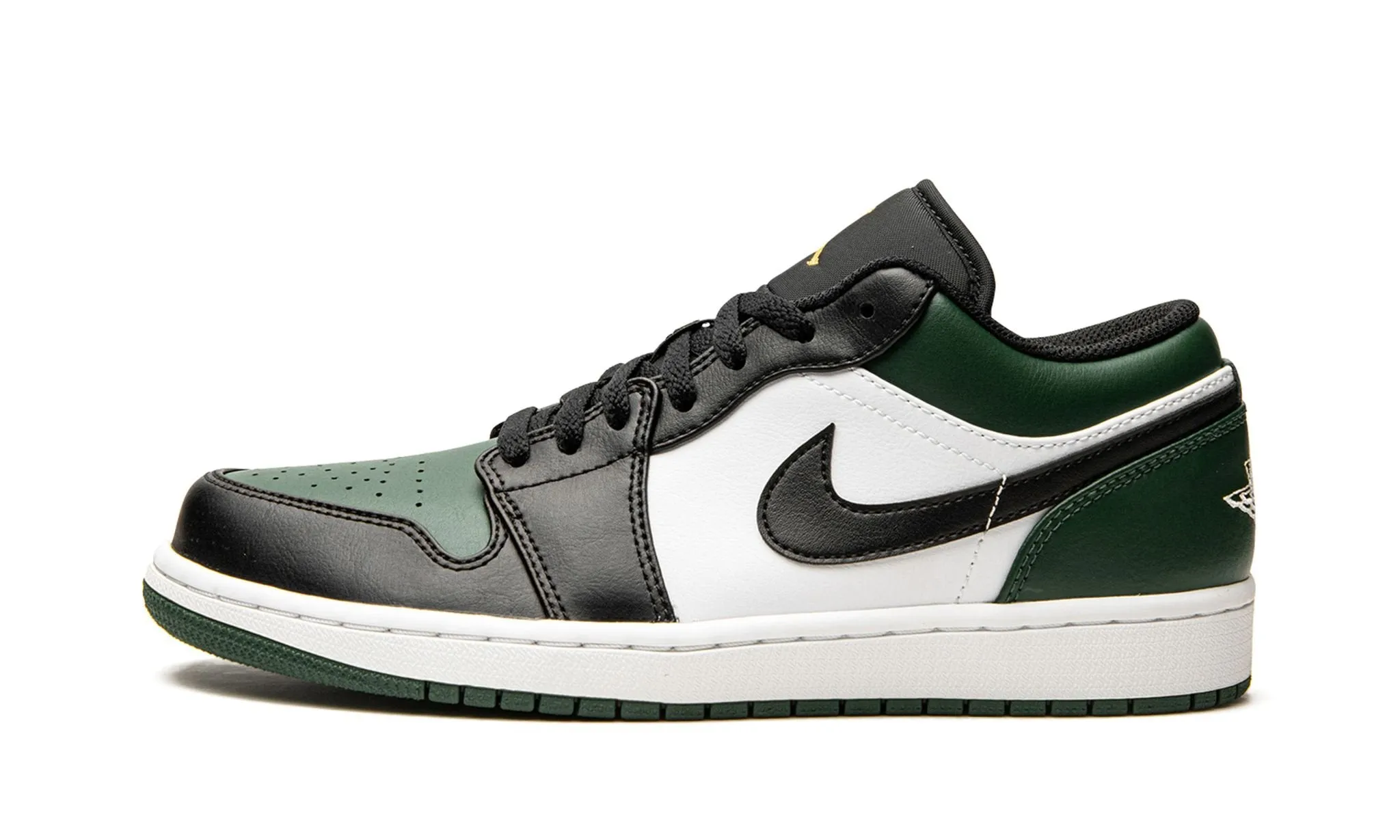 Air Jordan 1 Low Green Toe Angel Glow Street Run