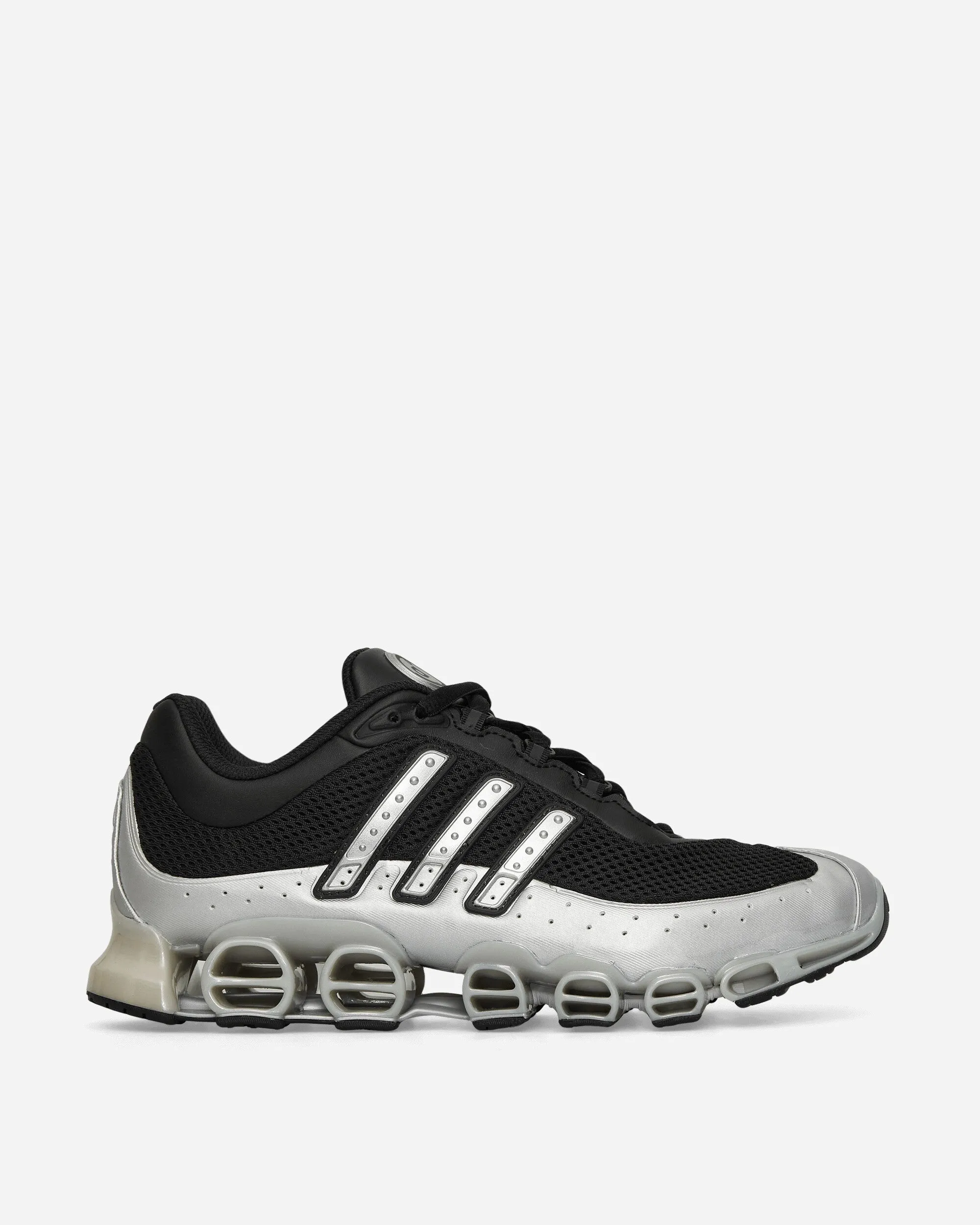 Foot Ease Adjustable Fit Women's Megaride Sneakers Core Black / Silver Metallic