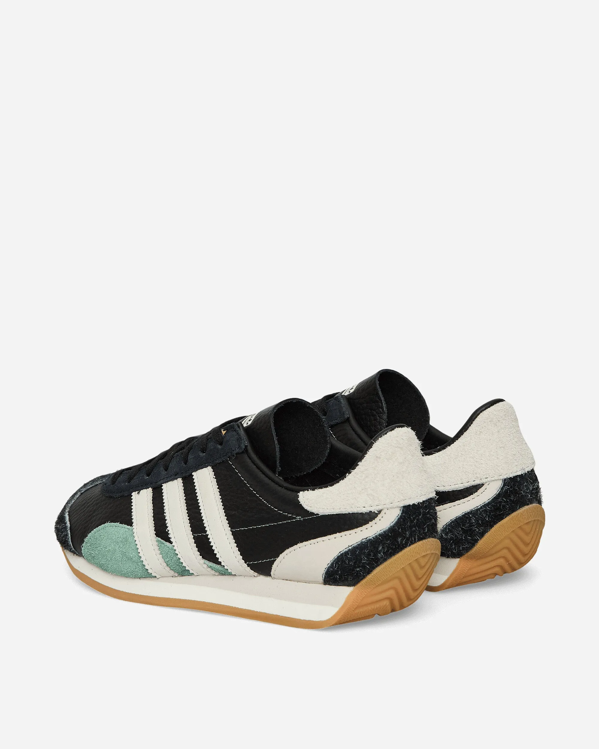 Metal Edge Women's Country OG Sneakers Core Black / Cloud White / Silver Green
