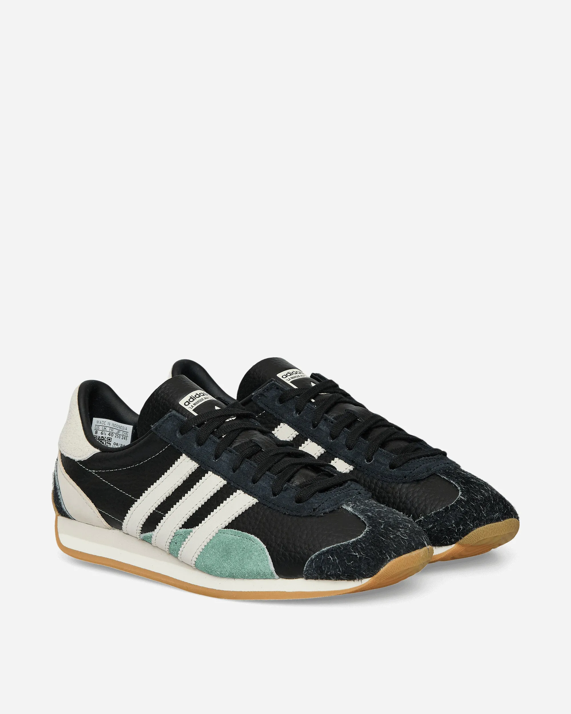 Women's Country OG Sneakers Core Black / Cloud White / Silver Green Low Arch Short Trip