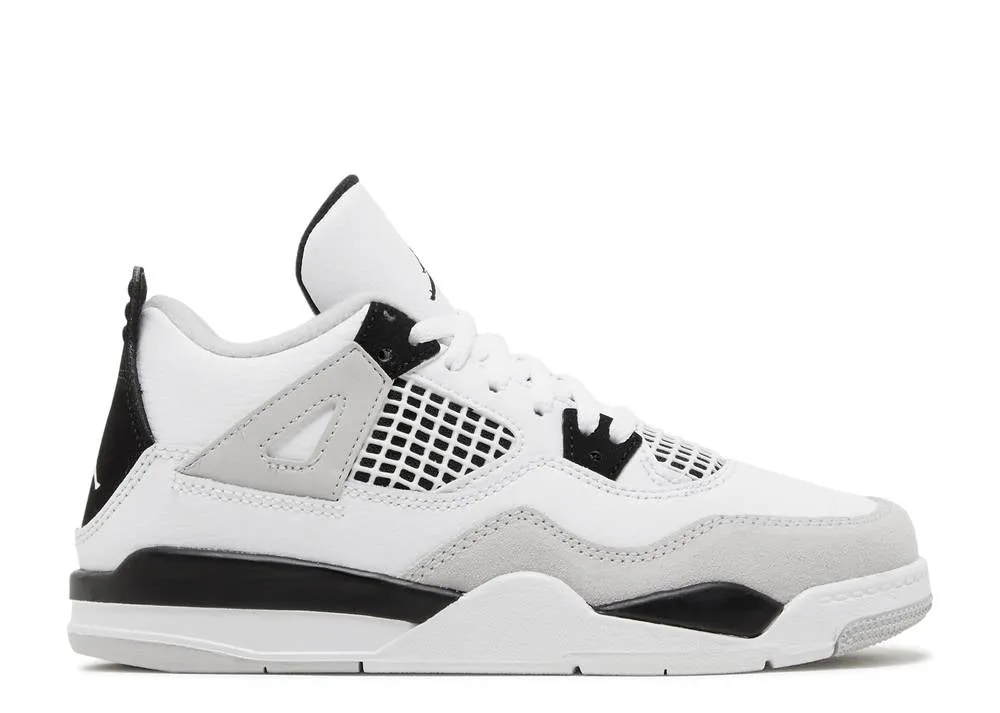 Air Jordan 4 Military Black (PS) Heel Stabilizer Unisex Look