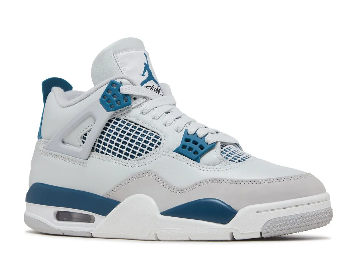 Air Jordan 4 Military Blue (2024) Comfortable Cushion Simple Motion