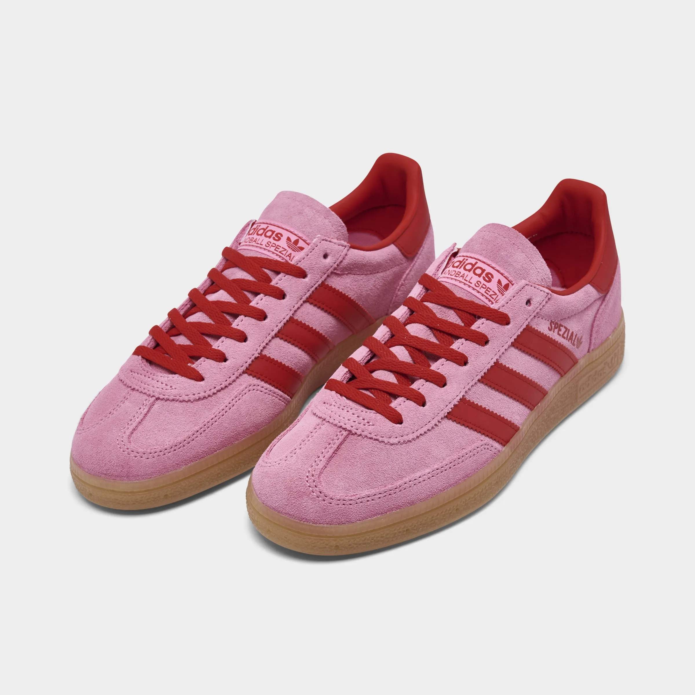 Palm Base Star Walk adidas Originals Women's Handball Spezial Semi Pink Glow / Better Scarlet - Gum